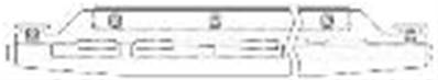 29831: 40 Amp Bolted Splice Take Up Section x 6'