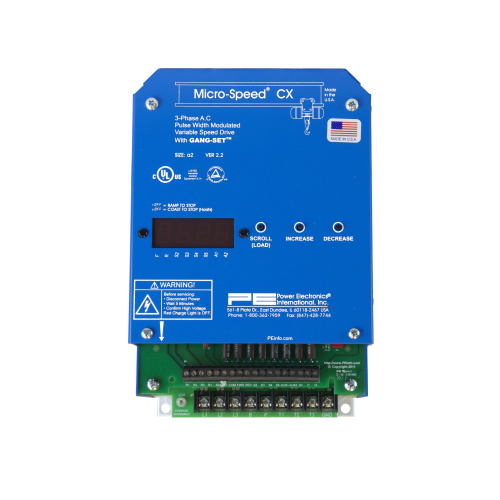 M246CXR: 4 Amp 2HP 480V VFD With Internal Regeneration Resistors