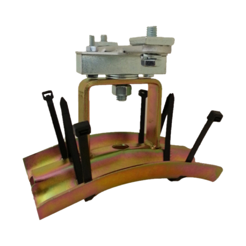 R-CS21-2: End Clamp Assembly for 2 Round Cables (1.00" - 1.75" dia.)