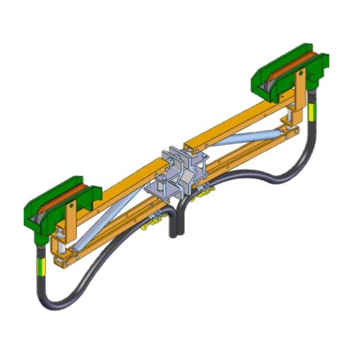 081304-02: 250 Amp Horizontal Collector For Transfer Points (Earth)