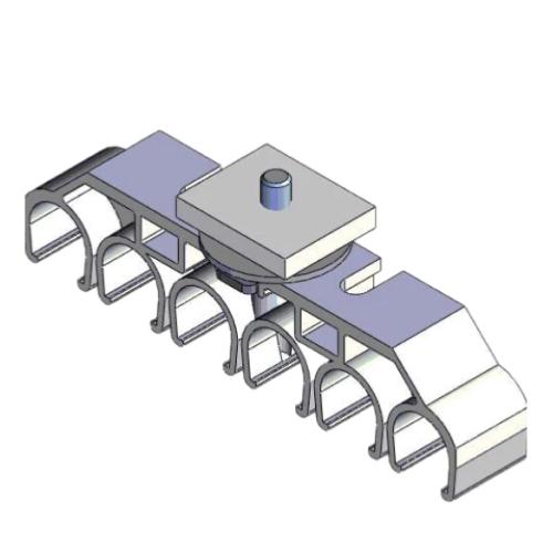 081145-1X6X20: Hanger Clamp With Square Nut