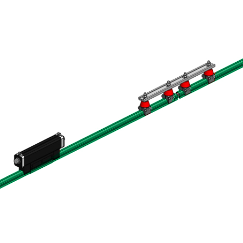 310326: 160 Amp Isolation Section x 4.5m (Green)